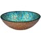 Anzzi Makata Vessel Sink in Gold/Cyan Mix LS-AZ8211 - alternate 1